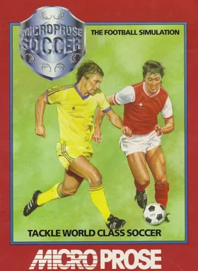 MicroProse Soccer box cover front